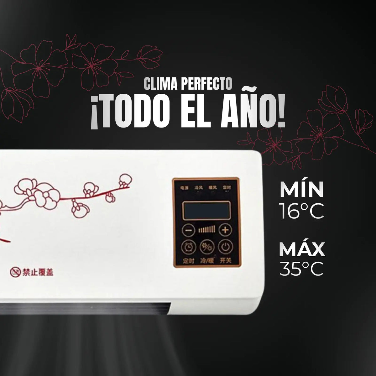 TurboHielo 2 en 1 – Mini Aire Acondicionado y Calefactor Portátil