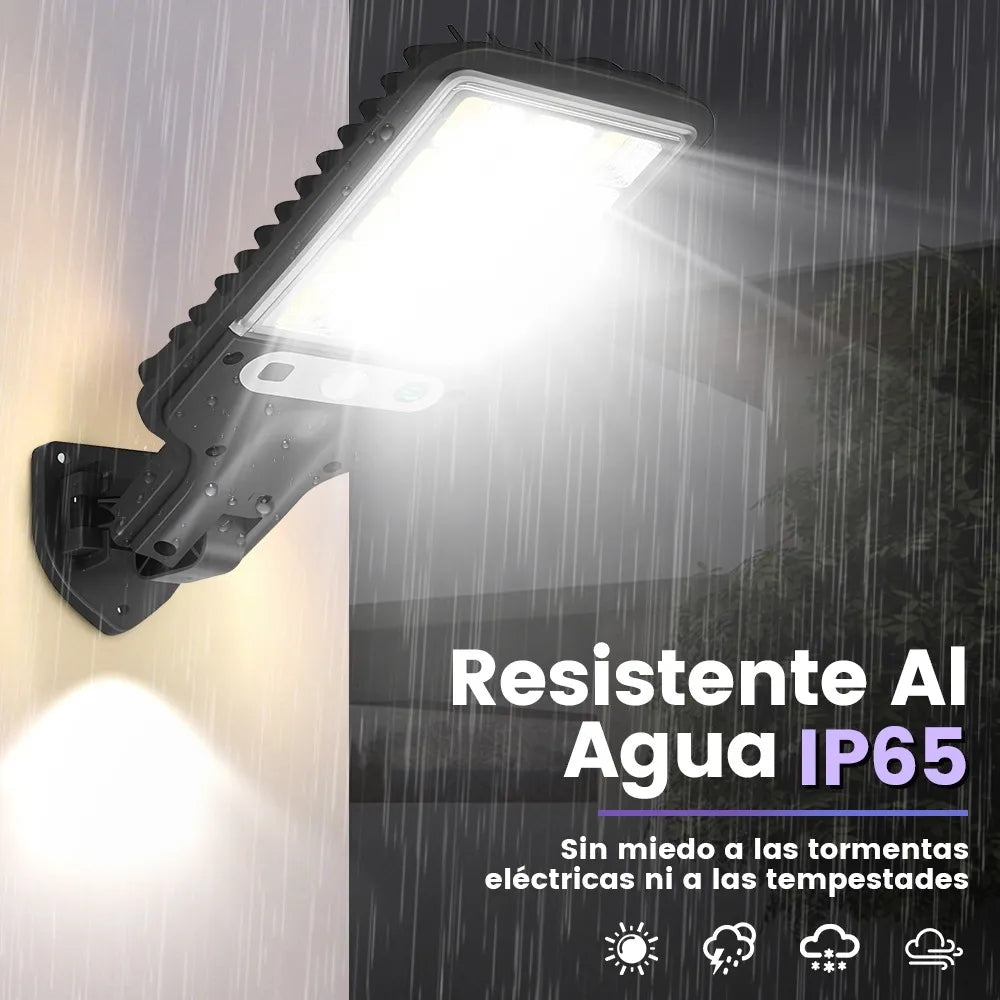 SET DE 5 LUCES SOLARES 🔆 LED SMART con Sensor de Movimiento💡