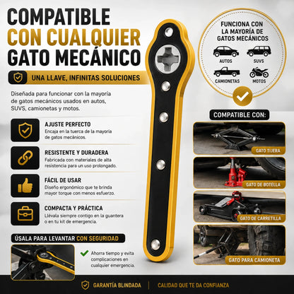Paquete Completo 100 Clips y Pernos para Auto + Llave para Gato + Llave Especial Saca Pernos, Cualquier Modelo y Año
