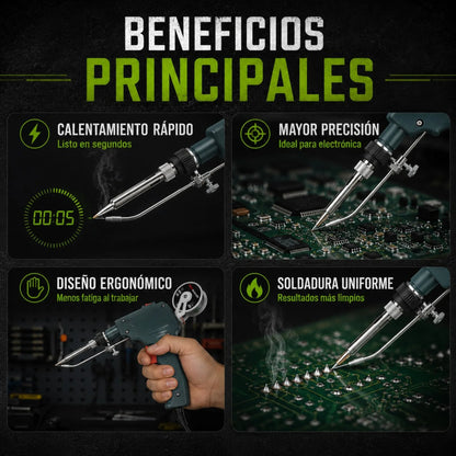 Pistola de Soldadura Automática de Mano (Kit Soldador Gratis🎁)