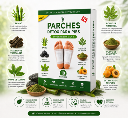 Parches Kinoki | Detox Y Desinflamatorio